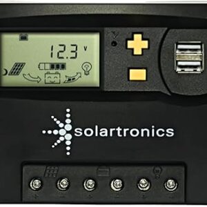solartronics Regolatore di carica G 12 V/24 V, giallo, 10 A, 20 A, 30 A, 40 A, 50 A, regolatore di carica solare, PV (20 A)