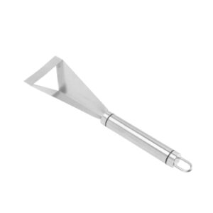 Coltello da Intaglio Triangolare in Acciaio Inox per Frutta e Verdura – Strumento Professionale per Decorazioni Cucina, Intagli e Intarsio Alimentare