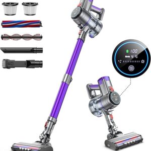 BUTURE VC100 Aspirapolvere senza fili portatile 500W 48KPa per peli di animali e casa con contenitore polvere da 1,5L e batteria rimovibile