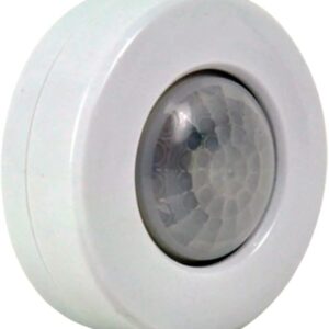 GAO LED luce di orientamento con sensore di movimento, funzionamento a batteria, plastica, bianco, 7.1 x 3.1 x 7.1 cm