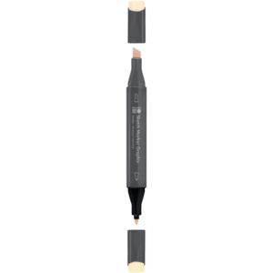 Marabu Sketch Graphix Pennarelli Rose Beige – Set da 6 | Marker Professionali a Doppia Punta