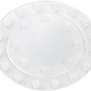 Elho Floorprotector - Sottovaso rotondo, L 10 x W 10 x H 0.6 cm - PACK DA 3 PEZZI