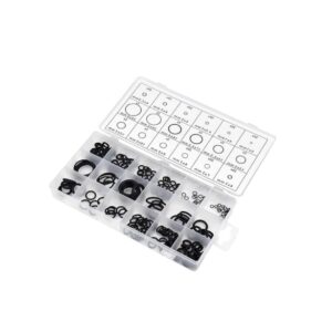 225 Pezzi O-Ring in Gomma – Kit Guarnizioni in 18 Misure Diverse (3mm-22mm) (PACK DA 2)