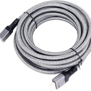 Cavo HD 2.1, Cavo di Trasmissione 8K 48 Gbps in Rame Privo di Ossigeno HD per Computer (Tipo 2 16,4 Piedi)