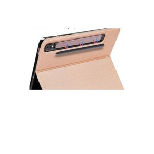 Tastiera wireless compatibile con Bluetooth PU Custodia per tablet in pelle per samsung tab s7