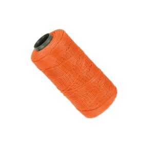 Corda Sottile Arancione in Bobina, Corda Multiuso Resistente per Bricolage e Fai da Te, Artigianato, Decorazioni, Giardinaggio e Legature, Facile da Tagliare e Modellare